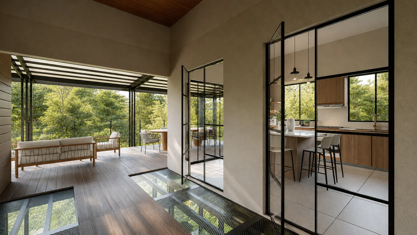 Proyecto Refugio — arquitectura residencial integrada al paisaje